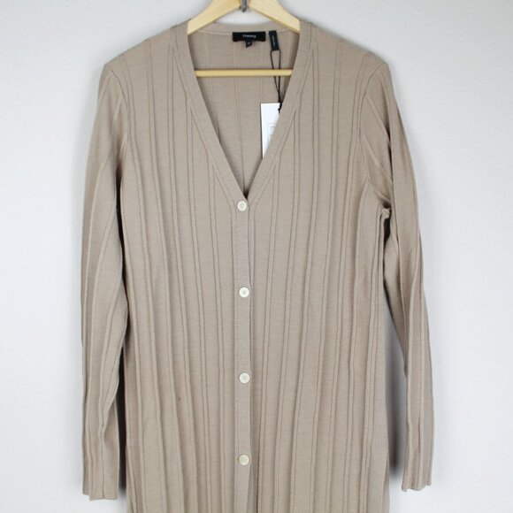 NWT Theory Merino Wool Cardigan Duster - Picture 6 of 14